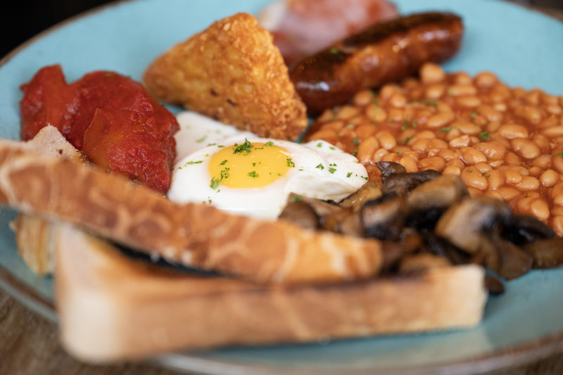 Fresh breakfast at The Nook